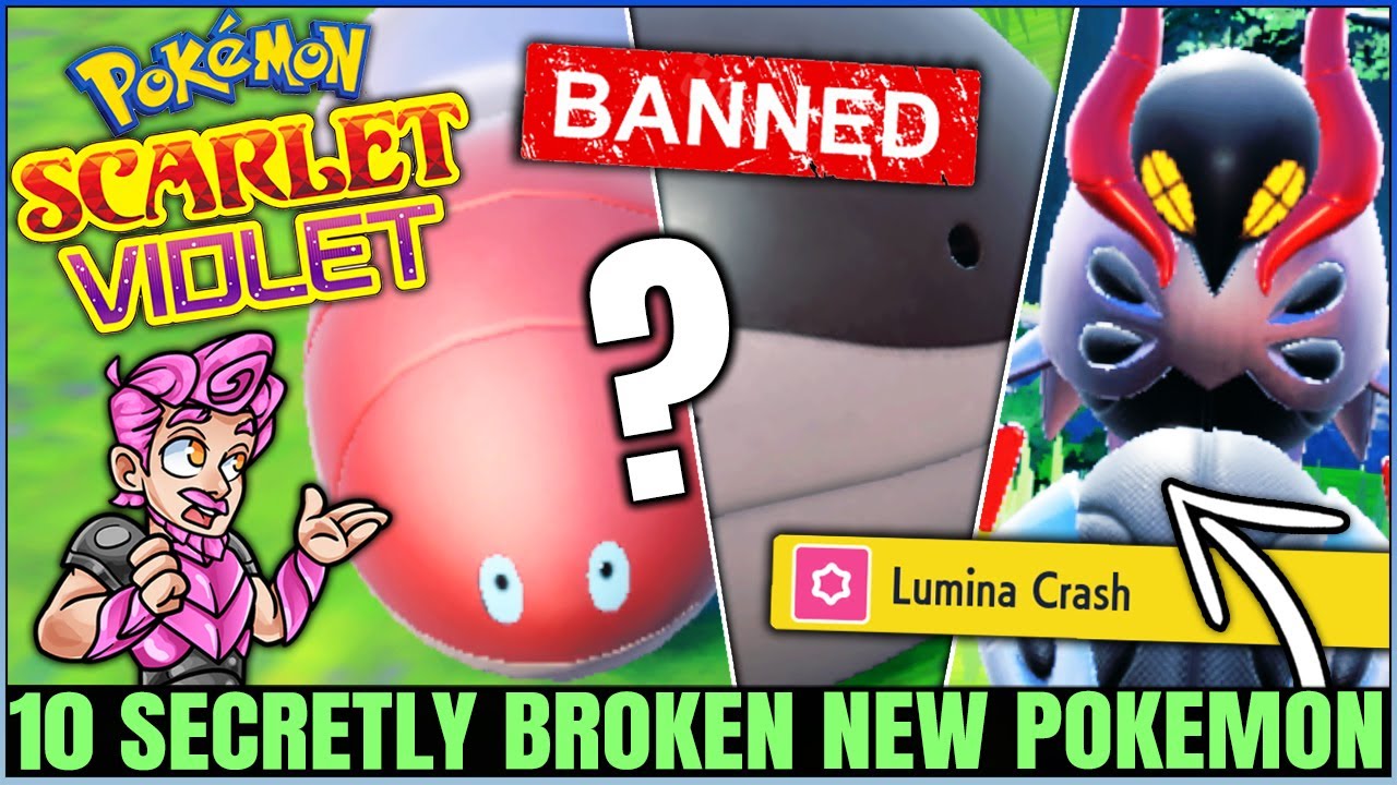 10 Actually BROKEN STRONG Pokemon You NEED to Use - Best Tera Raids & PvP - Pokemon Scarlet Violet!