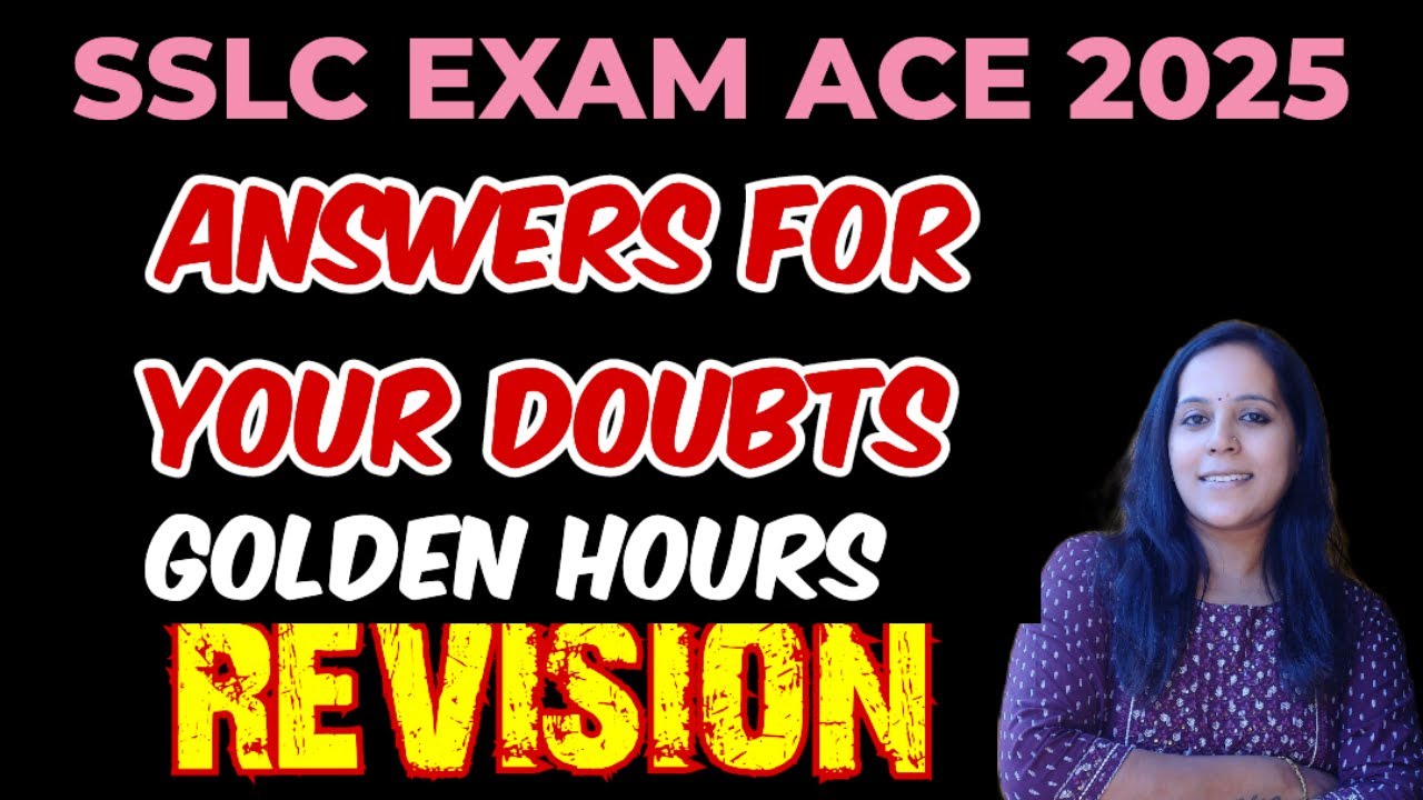 SSLC SCIENCE REVISION   #sslc #sslcscience  #sslc2025