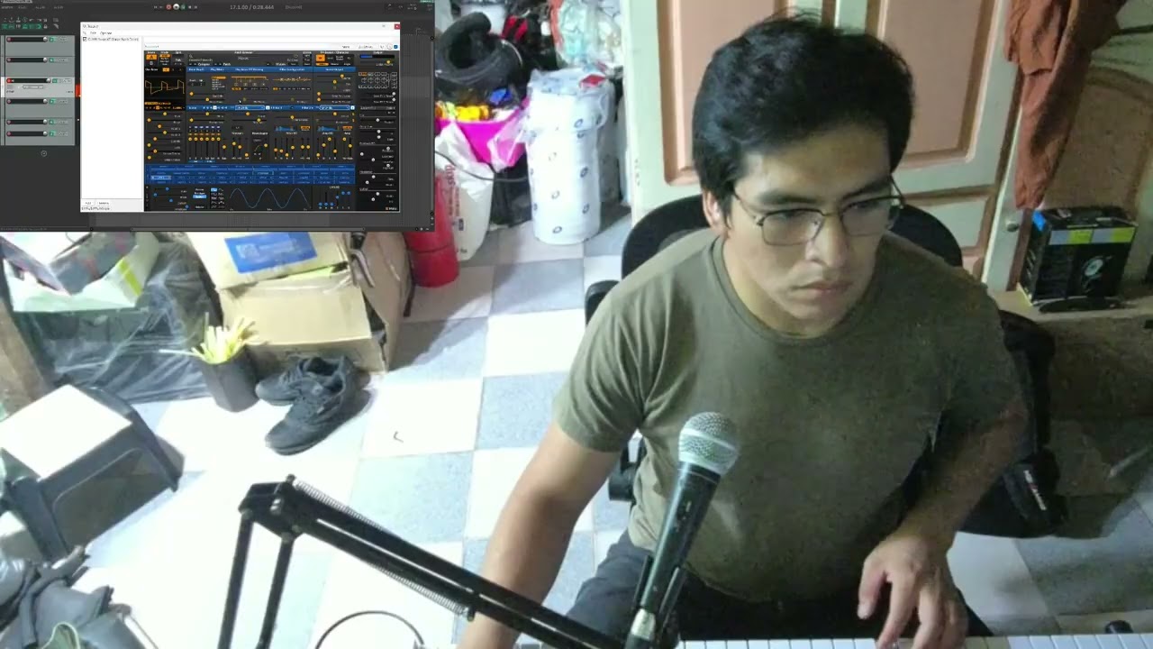 Hoy solo hay Synthwave - Daily Music Session 004 #indie #synthwave