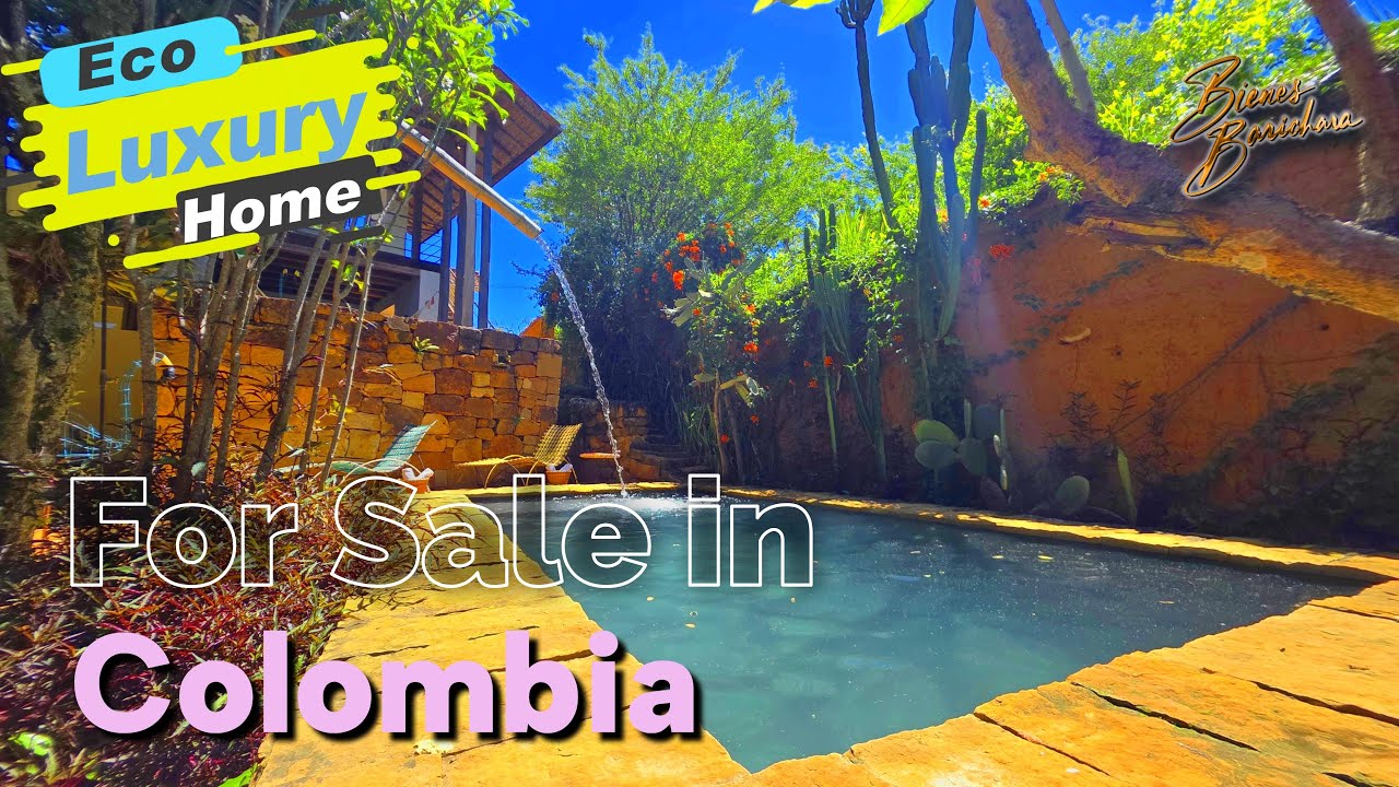 Espectacular Casa en Barichara Eco-Design Home for Sale in Colombia |   Architectural Masterpiece