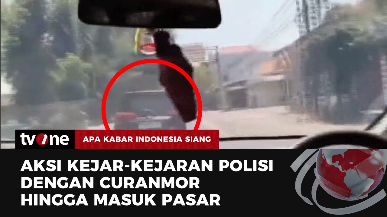 Bak Film Action, Aksi Kejar-Kejaran Polisi dan Pelaku Curanmor di Jombang Viral | AKIS tvOne
