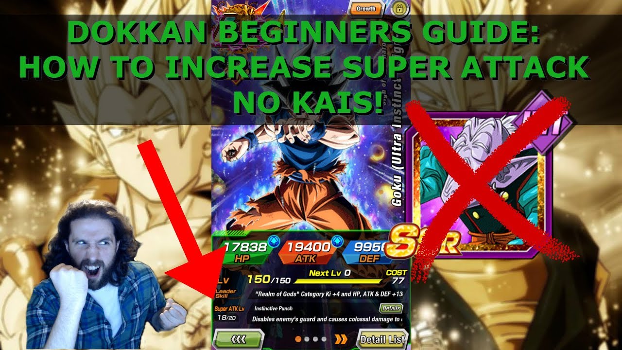 Dokkan Battle Tips For Beginners | How To Increase Super Attack For SSRs | F2P Guide | Free to Play