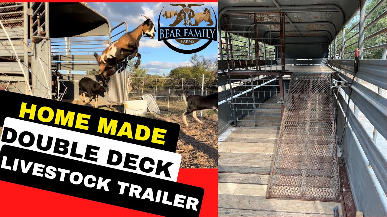 DOUBLE DECK LIVESTOCK TRAILER