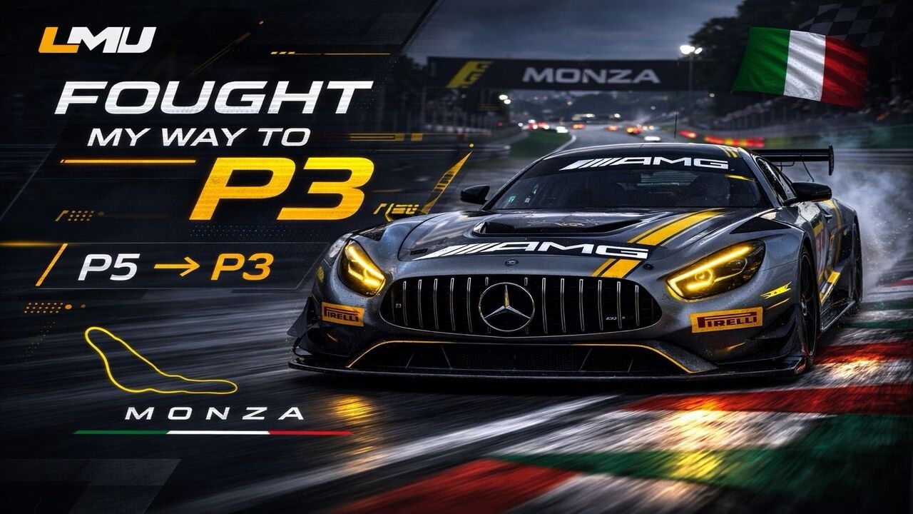 FOUGHT MY WAY TO P3! | Monza GT3 Race | Le Mans Ultimate