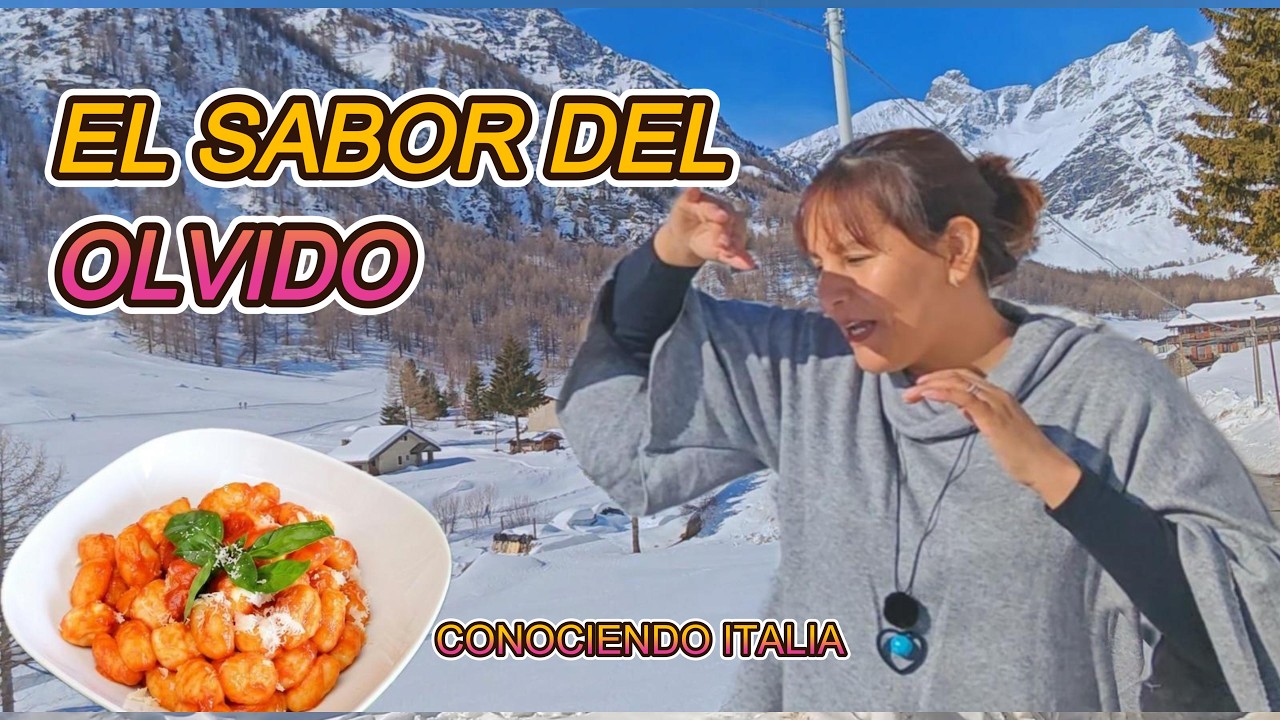 POCOS VIVEN AQUÍ, pero se come INCREÍBLE: El pueblo CASI VACÍO Italia🏔️