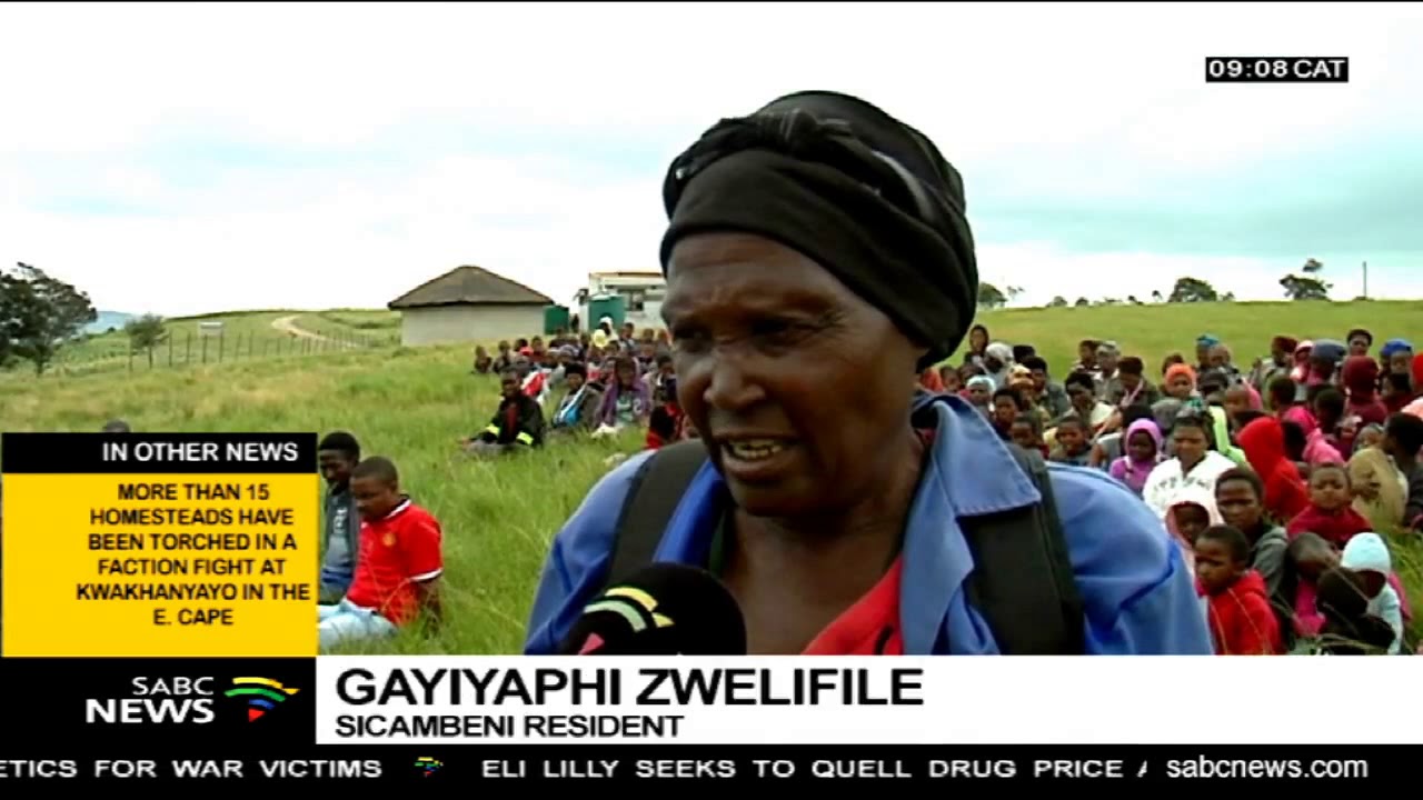 Faction fighting in Lusikisiki sees dozens flee