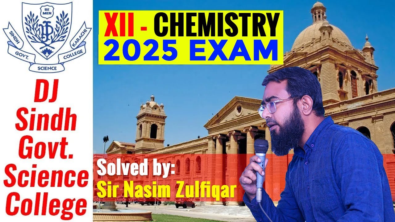 DJ Sindh College (XII-Chemistry-2025-Solved)