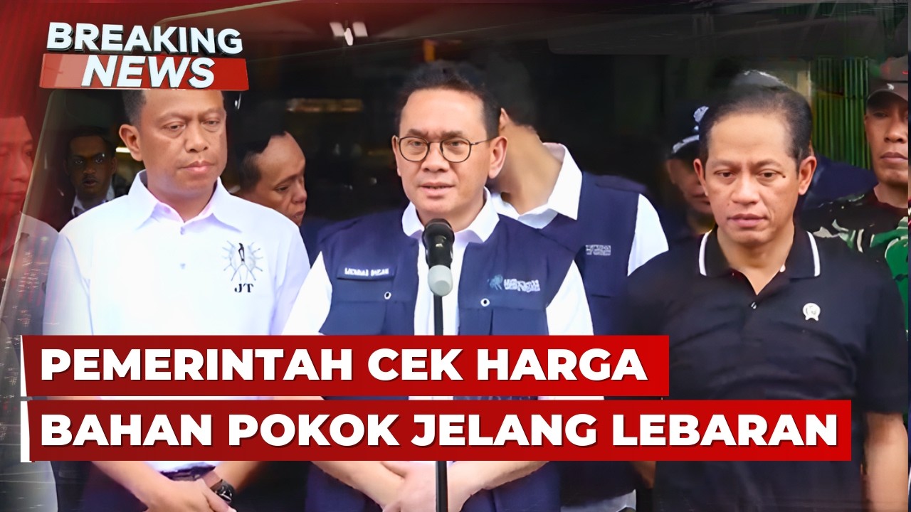 BREAKING NEWS - Mendag & Menteri LH Bersih-Bersih Pasar, Tinjau Harga Bahan Pokok Jelang Lebaran