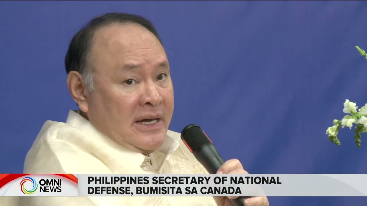 Philippines Secretary of Defense bumisita sa Canada | OMNI News Filipino