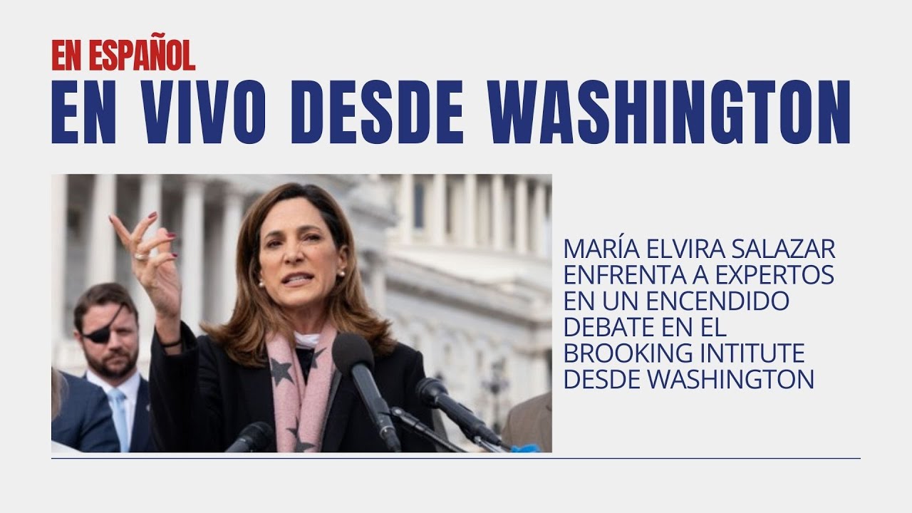 Debate en Washington: Mar&iacute;a Elvira Salazar analiza la pol&iacute;tica migratoria de EE.UU| USA EN VIVO 🔴