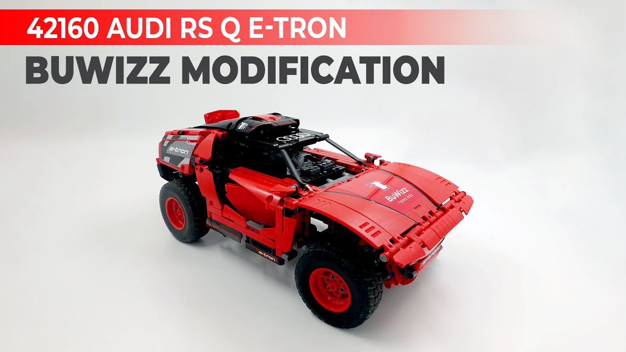 LEGO® Technic 42160 Audi RS Q e-tron BuWizz Моторизация: Видеоинструкция. 🚗