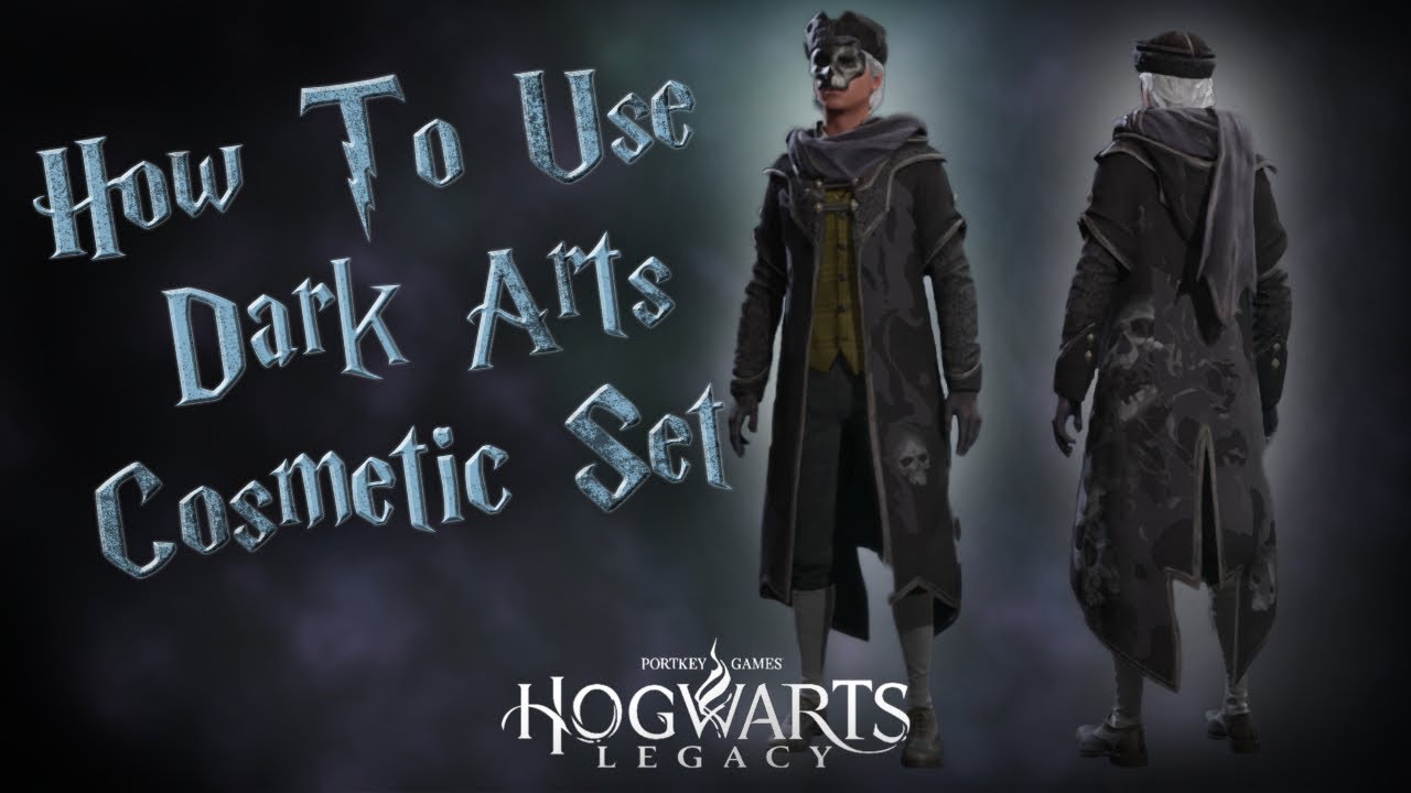 How To Use Dark Arts Cosmetic Set Digital Deluxe Hogwarts Legacy | Harry Potter RPG Game