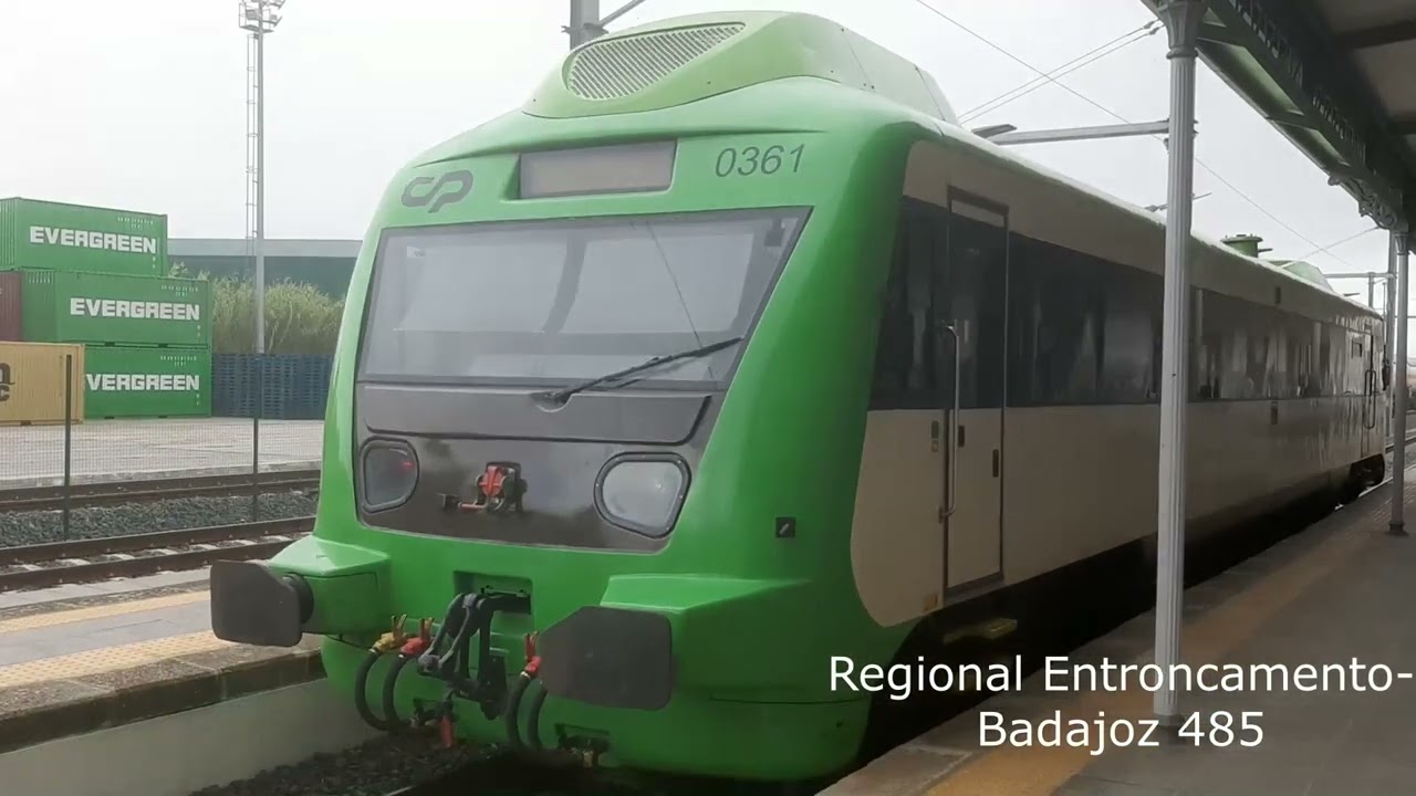 Comboios em 25 09 2024 na estação de Elvas