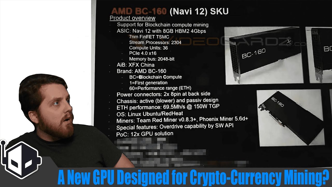 A New AMD GPU Designed for Crypto-Currency Mining?