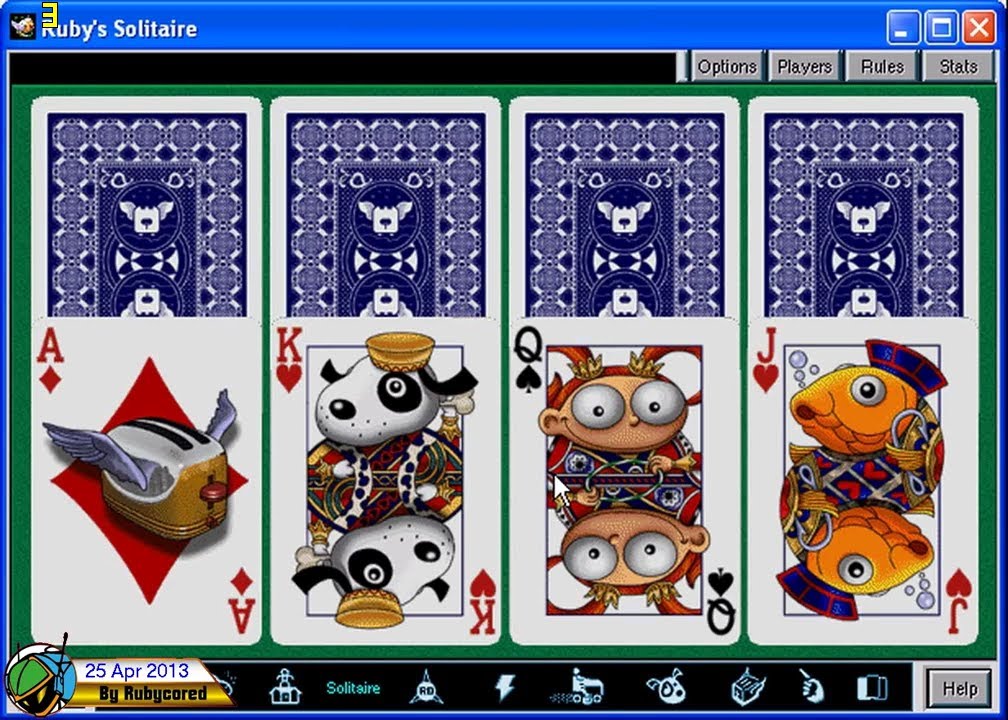 After Dark Games (1998, PC) - 02 of 10: Solitaire [720p]