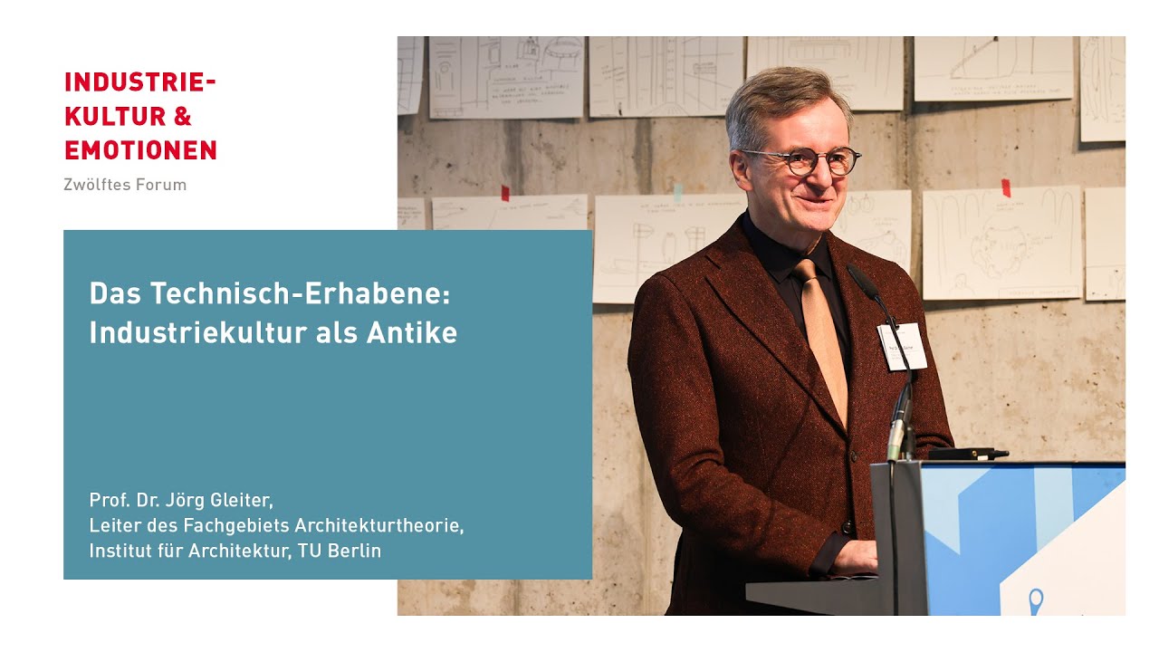 Jörg Gleiter: Das Technisch-Erhabene: Industriekultur als Antike