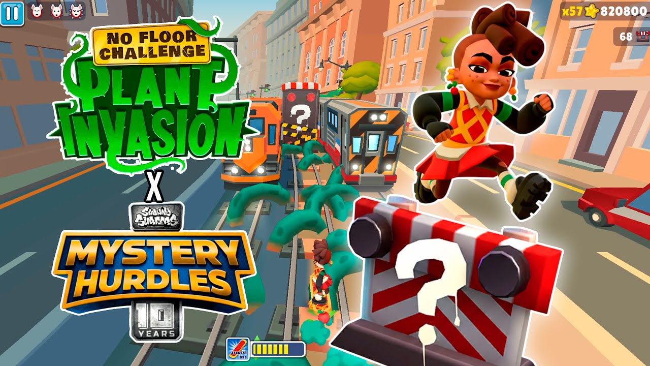 Subway Surfers MYSTERY HURDLES X PLANT INVASION NEW challenge