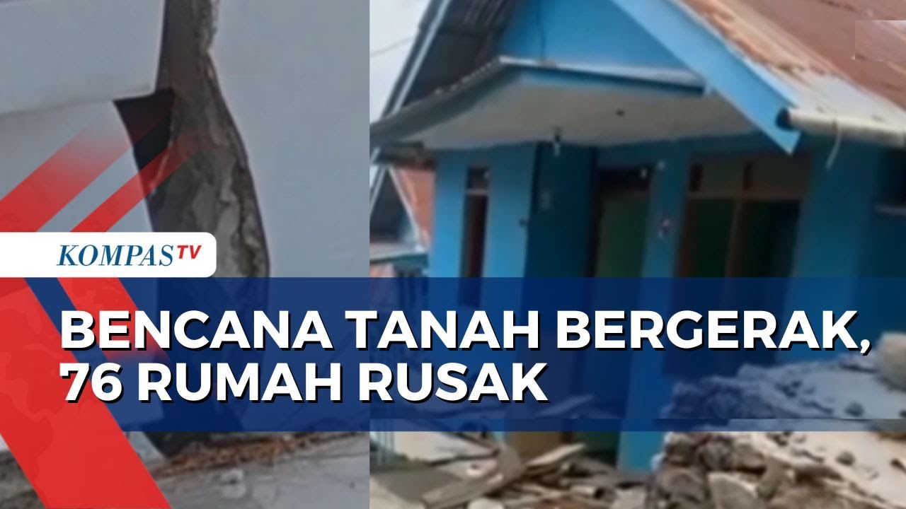 76 Rumah Rusak Akibat Bencana Tanah Bergerak, Begini Keterangan Pj Bupati Brebes