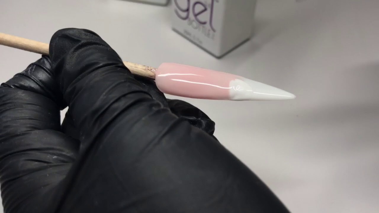 Gel polish ombré using The Gel Bottle