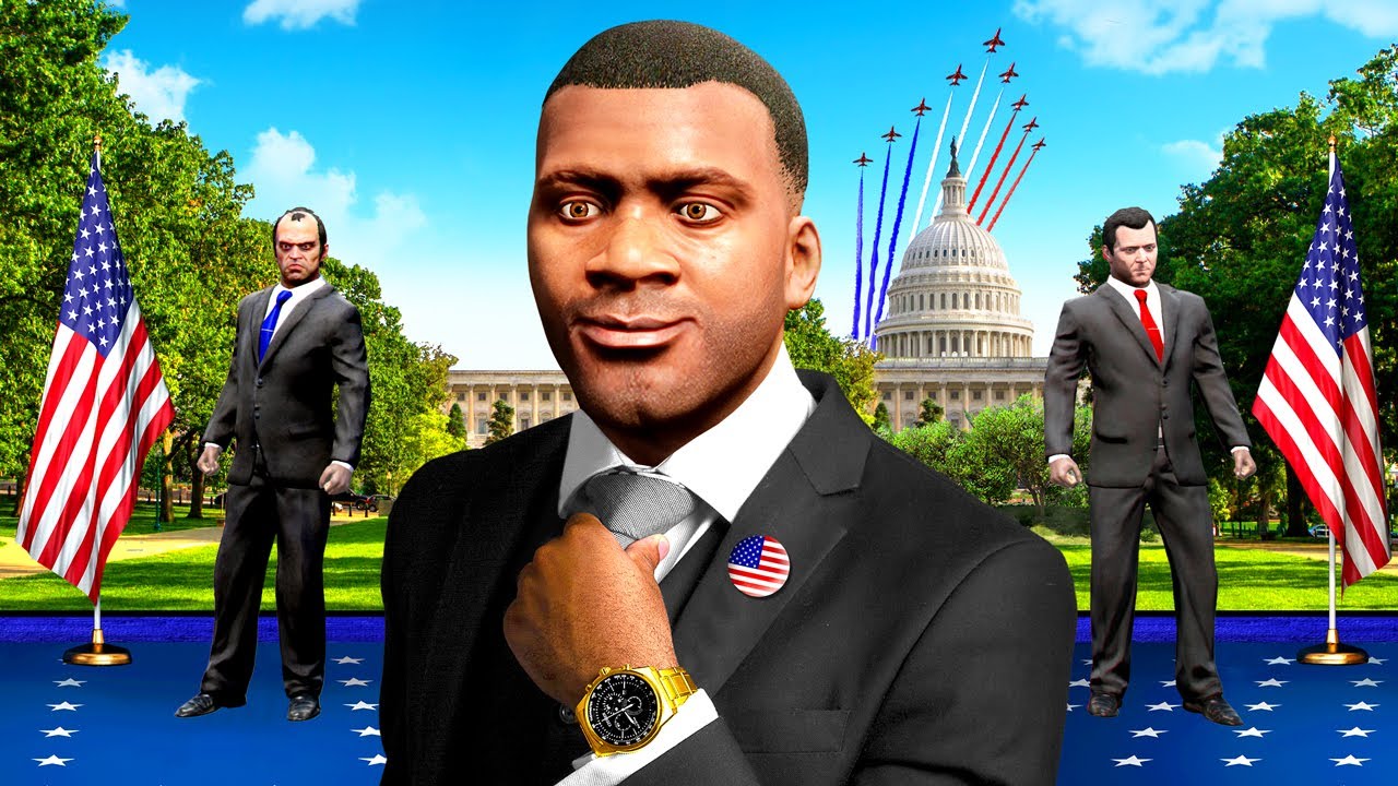 PLAYING as the PRESIDENT in GTA 5!