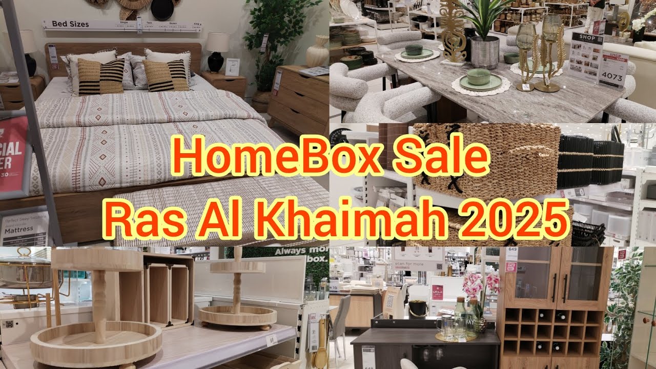 HomeBox Mega Furniture Sale 2025 Ras Al Khaimah || Part 2 ||#explore #like#subscribe #travel#dubai