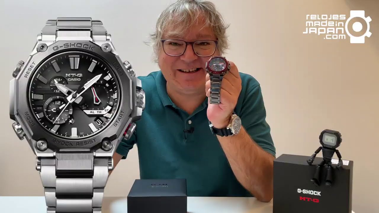 video análisis nuevos relojes G-Shock  MT-G 2020