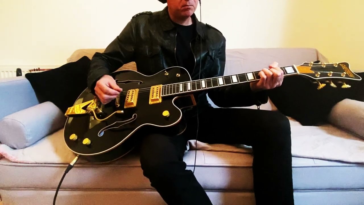 Go West The Cult Guitar Cover - Billy Duffy Ian Astbury Dreamtime Live Demo Gretsch Falcon  Boss Gt6