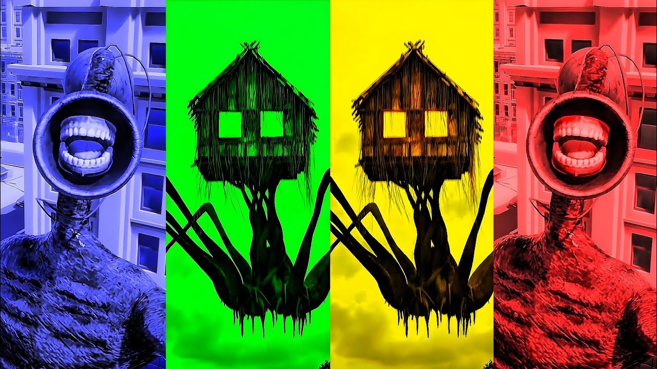 House Head VS Siren Head - Coffin Dance (COVER)  PART 9
