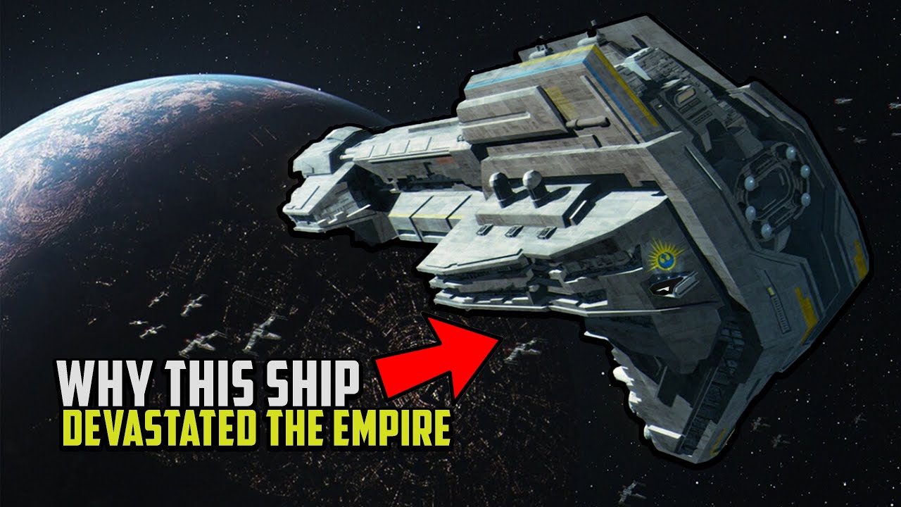 Why the Empire was AFRAID of the Starhawk Battleship | Star Wars Squadrons