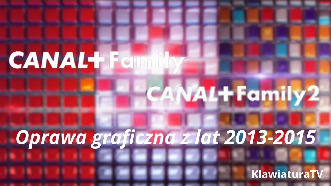 Canal+ Family/Family2 - oprawa graficzna (2013-2015)