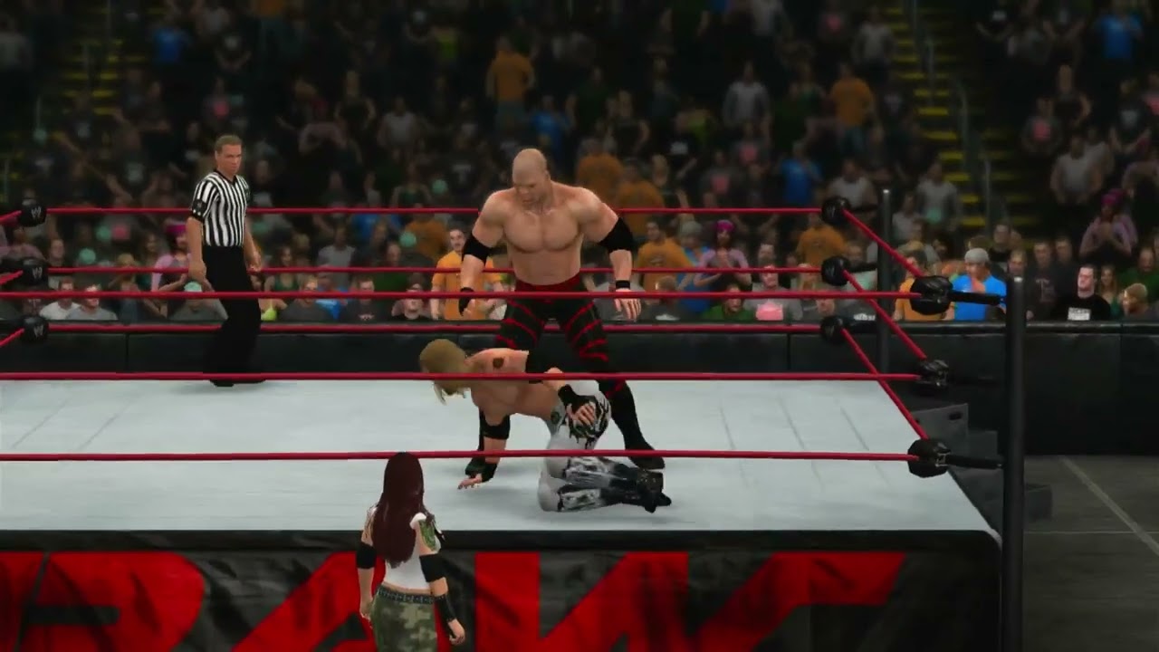 WWE 2K15 - Кейн против Эджа с Литой: Raw 2005