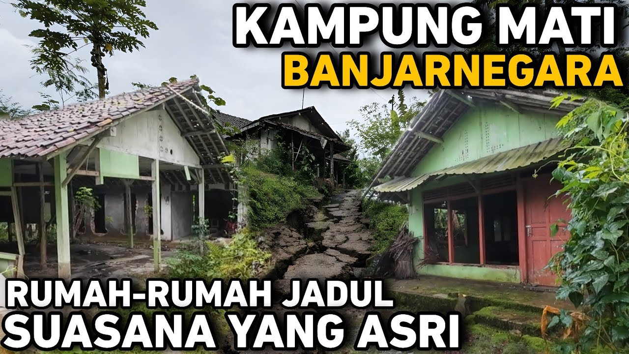 KAMPUNG MATI TIMBANG BANJARNEGARA DI TENGAH HUTAN RUMAH-RUMAH JADUL DAN SUASANA YANG MASIH ASRI