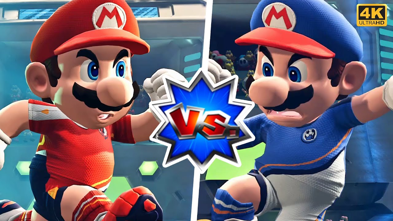 Mario Vs. Mario - Mario Strikers: Battle League