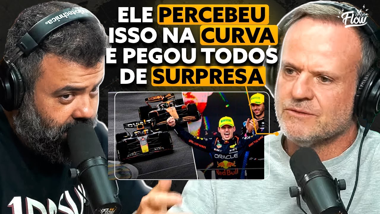 SEGREDO da VIT&Oacute;RIA de Max Verstappen [Rubens Barrichello]