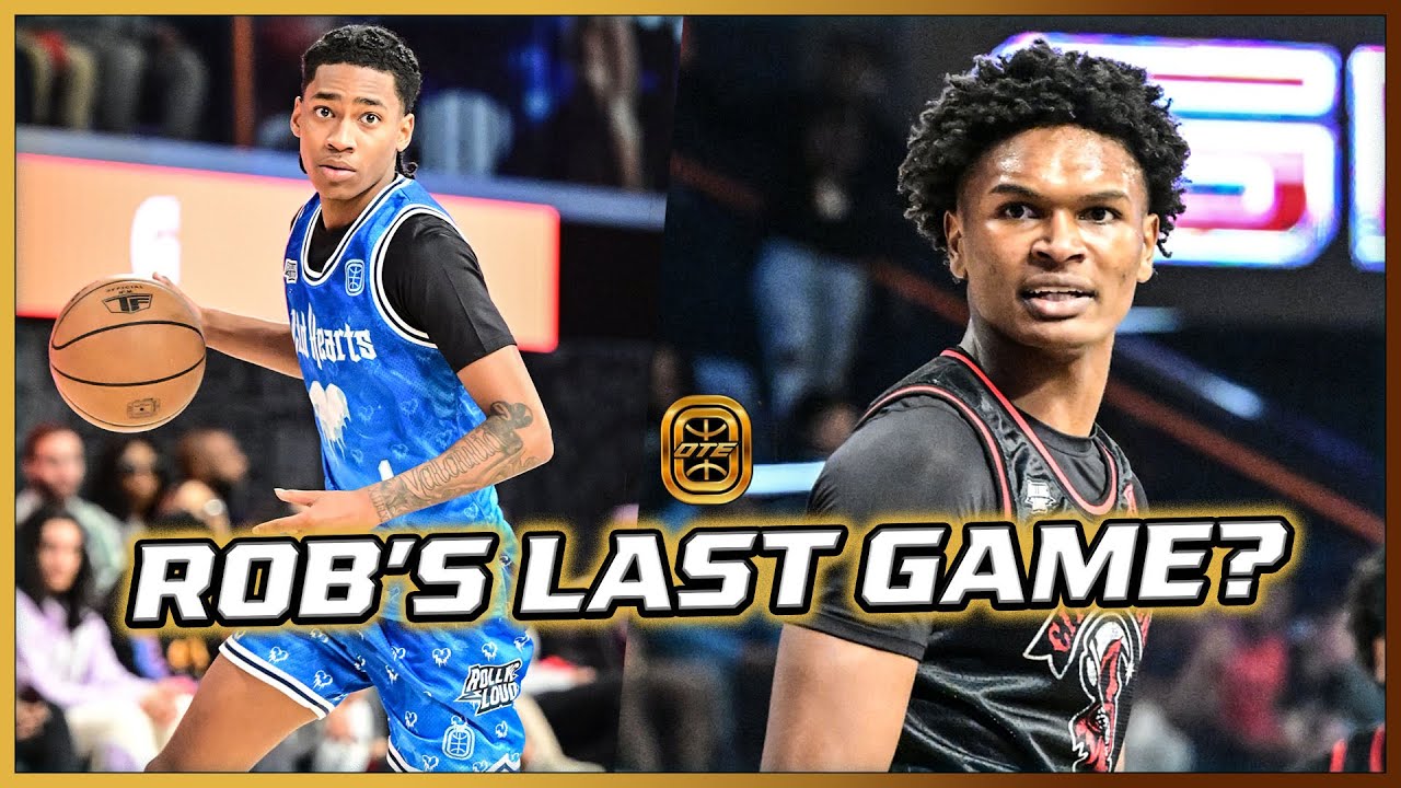 Rob Dillingham's LAST OTE Game EVER!? Thompsons, Trey, Eli & City Reapers Vs Cold Hearts LIVE 😱