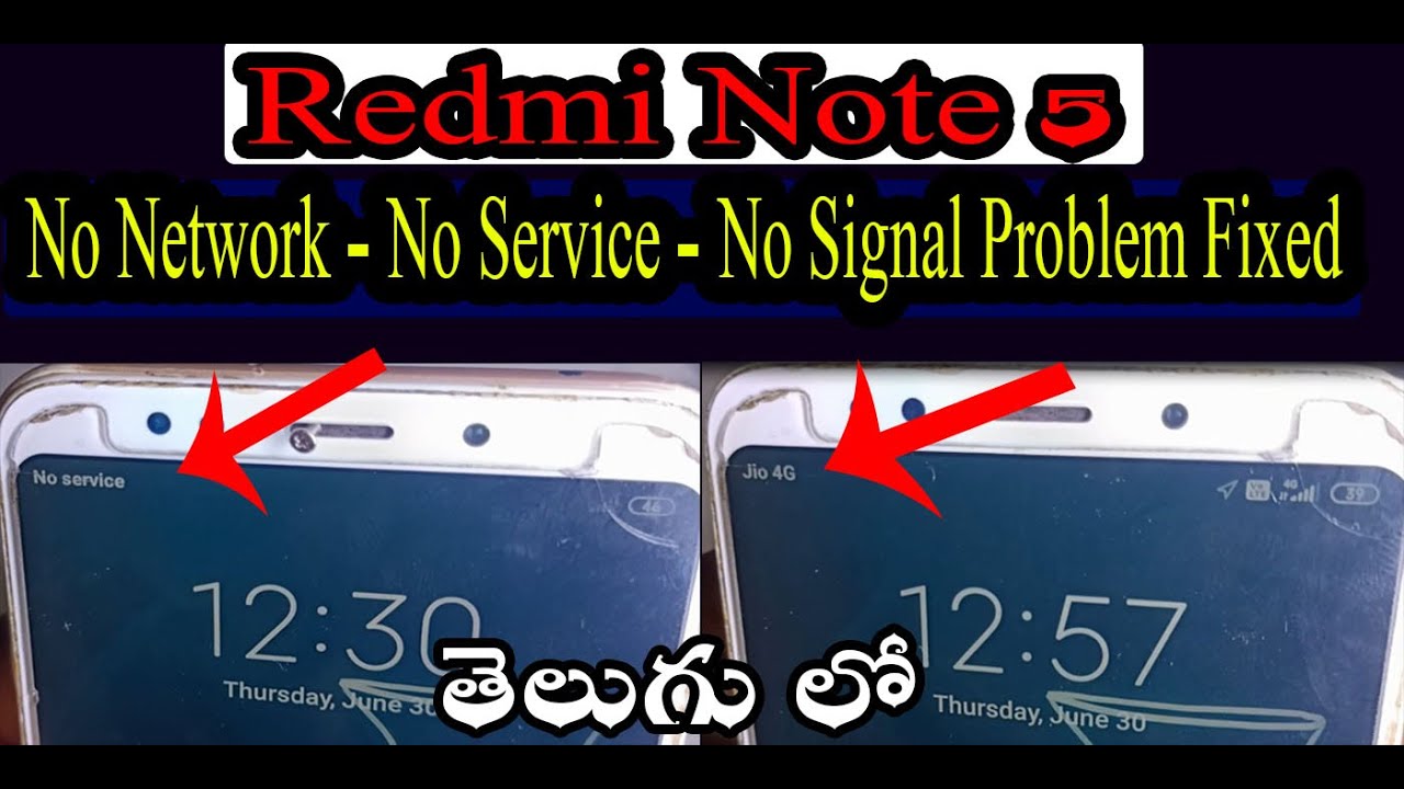 Redmi Note 5 Network Solution I Redmi Note 5 No Network - No Service - No Signal Problem 1000% Fixed