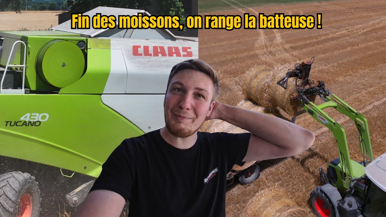 Moisson de colza et paille au programme !