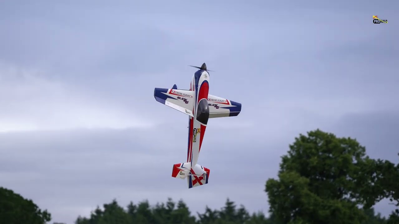 Orel Zohar Night Air Display 2024 | Extreme Flight Slick 120CC at Weston Park