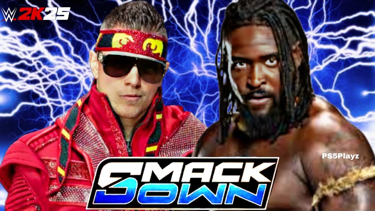 Oba Femi vs The Miz Wwe Smack Down 28 Feb 2026 WWE2k25 - PS5 4K Game Play