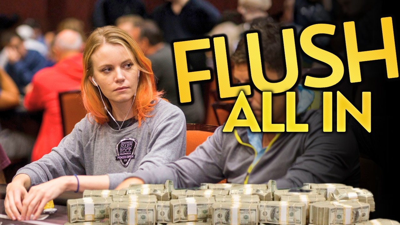 ALL IN With a FLUSH for the BIGGEST Pot at the WPT Final Table
