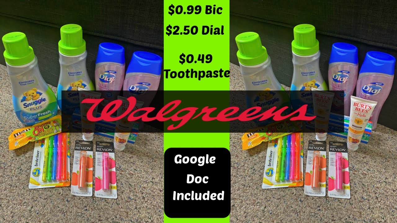 Walgreens Haul // $0.99 Bic, $0.49 Toothpaste & More // SAVING WITH SHANIQUA
