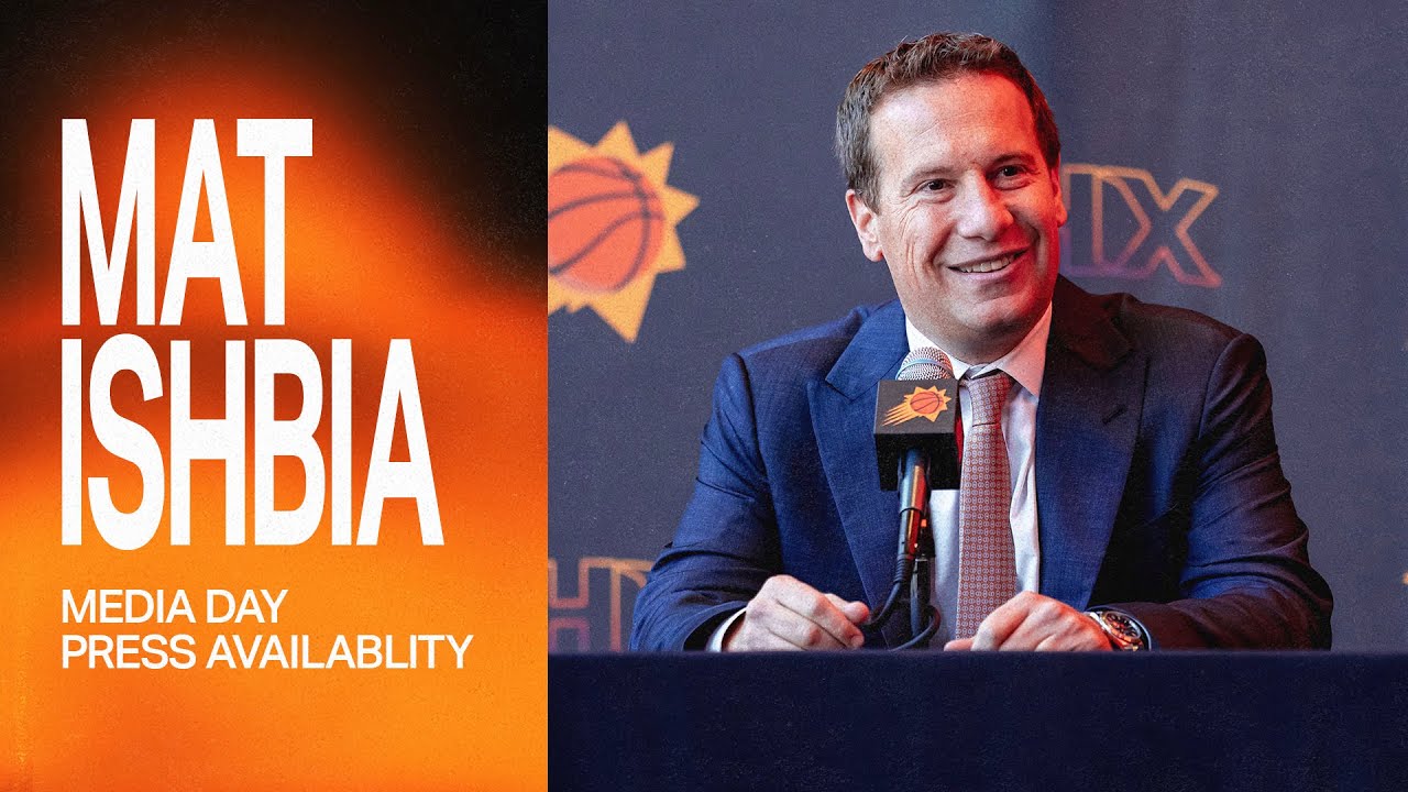 Mat Ishbia Media Day Press Availability | Phoenix Suns