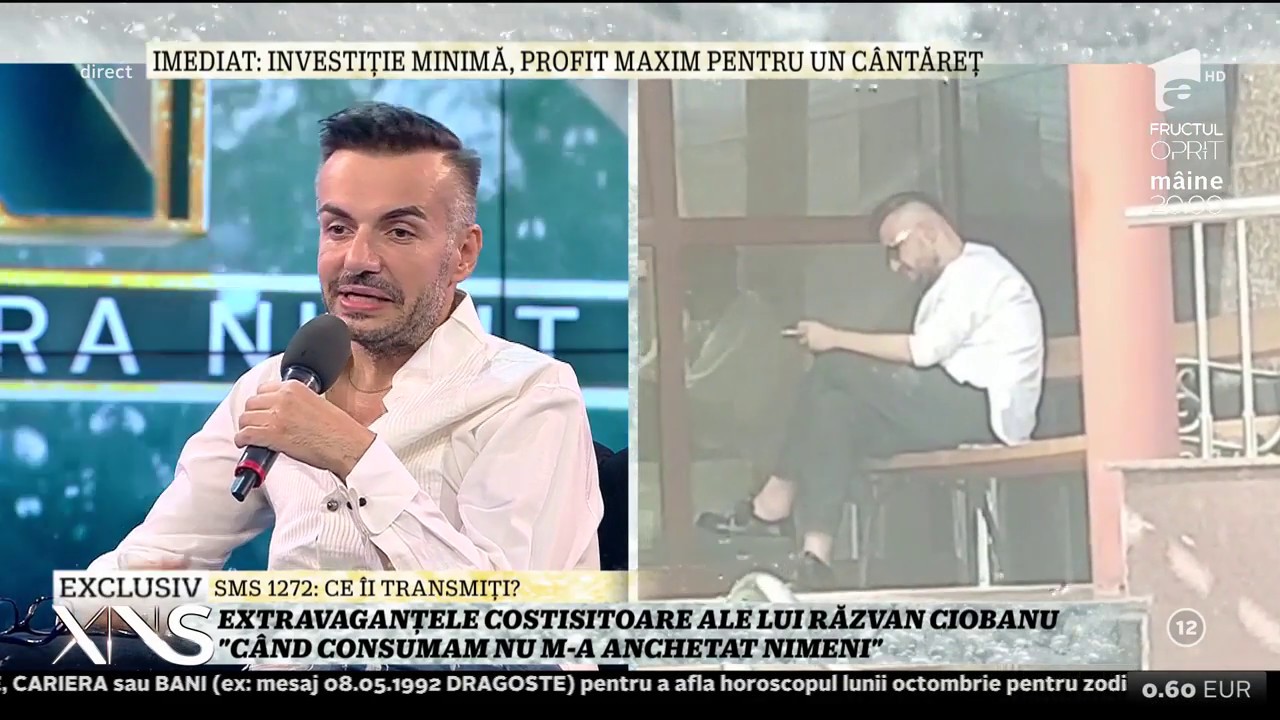 Răzvan Ciobanu, acuzat că a făcut trafic de droguri: 