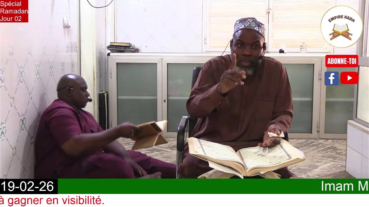 Imam Mouhamed Sanogo Spécial Ramadan Jour 02