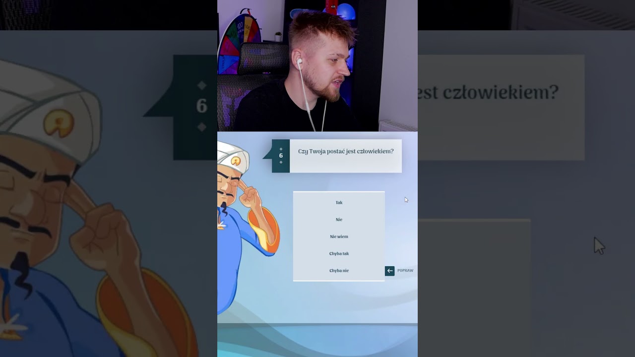 akinator ALE wszystko na odwr&oacute;t