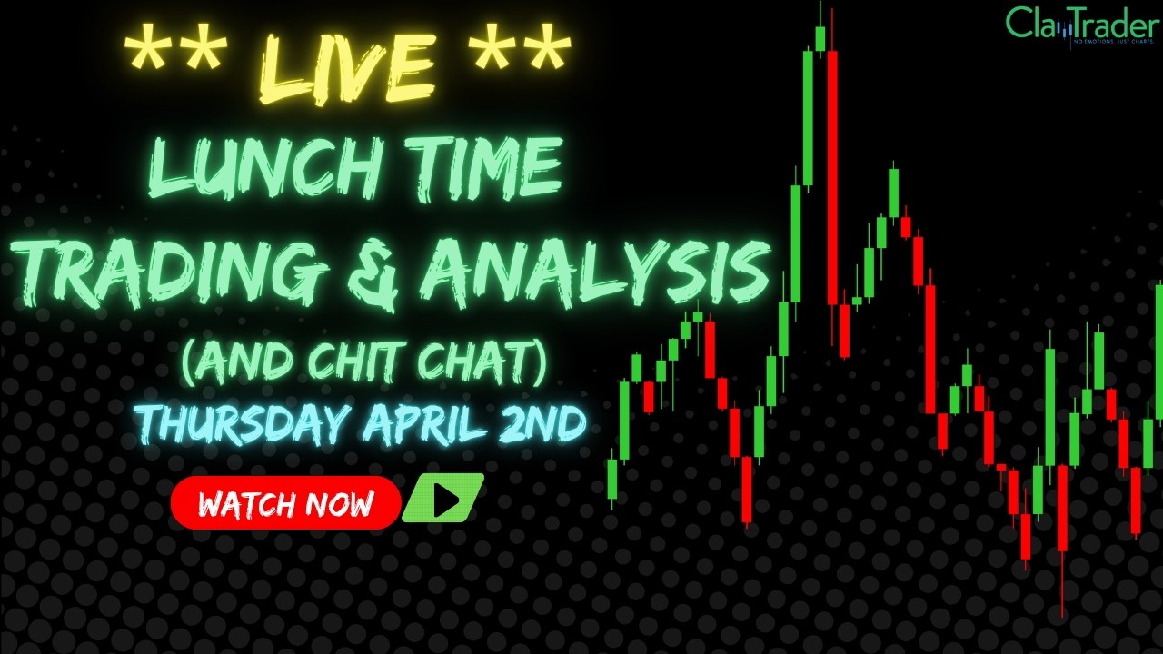 4/2/26 - LIVE Trading and Market Analysis! (come hang out!)