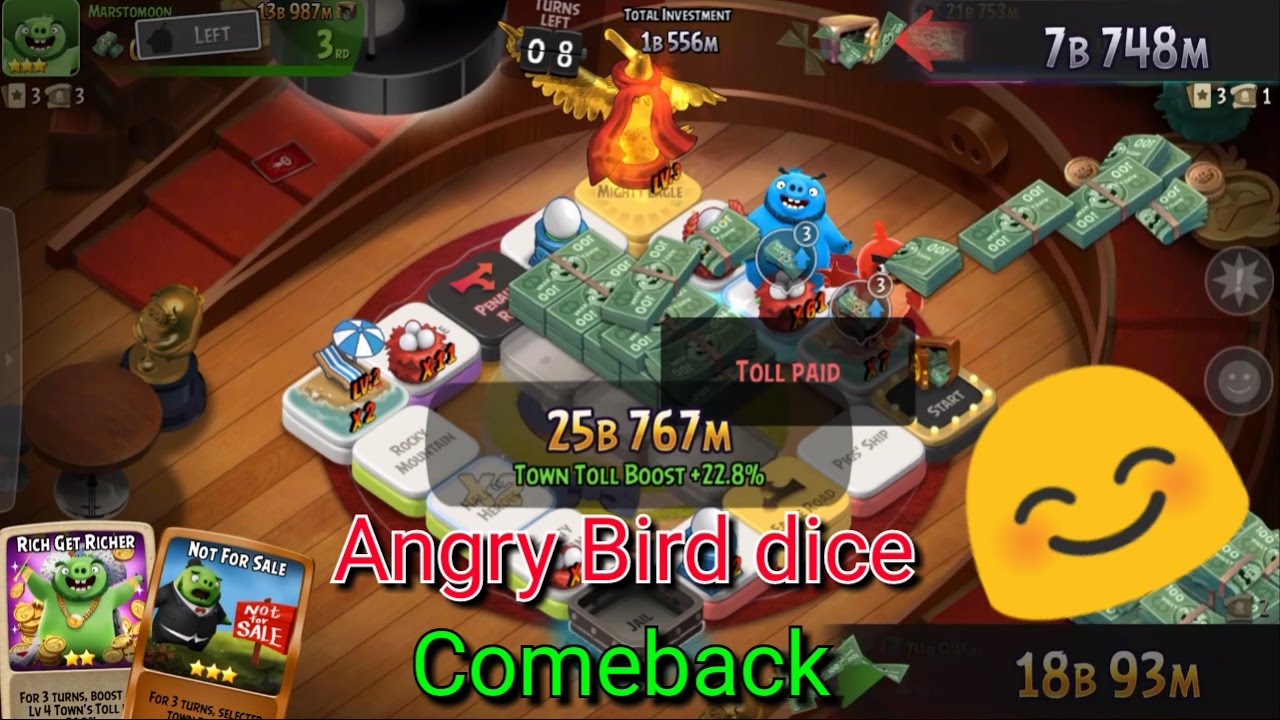 Angry Bird dice Gameplay (4)