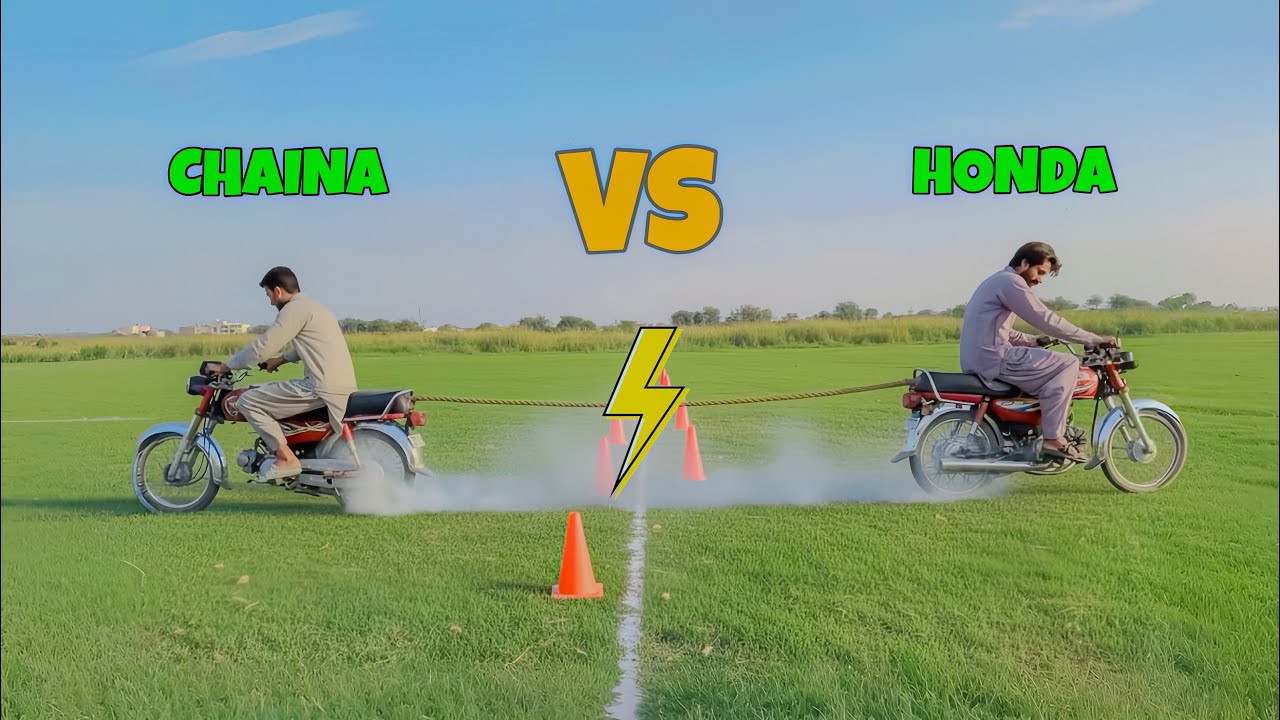 Honda 70 Bike vs China 70 Bike | Power Test Result Ne Sabko Shock Kar Diya 😱🔥