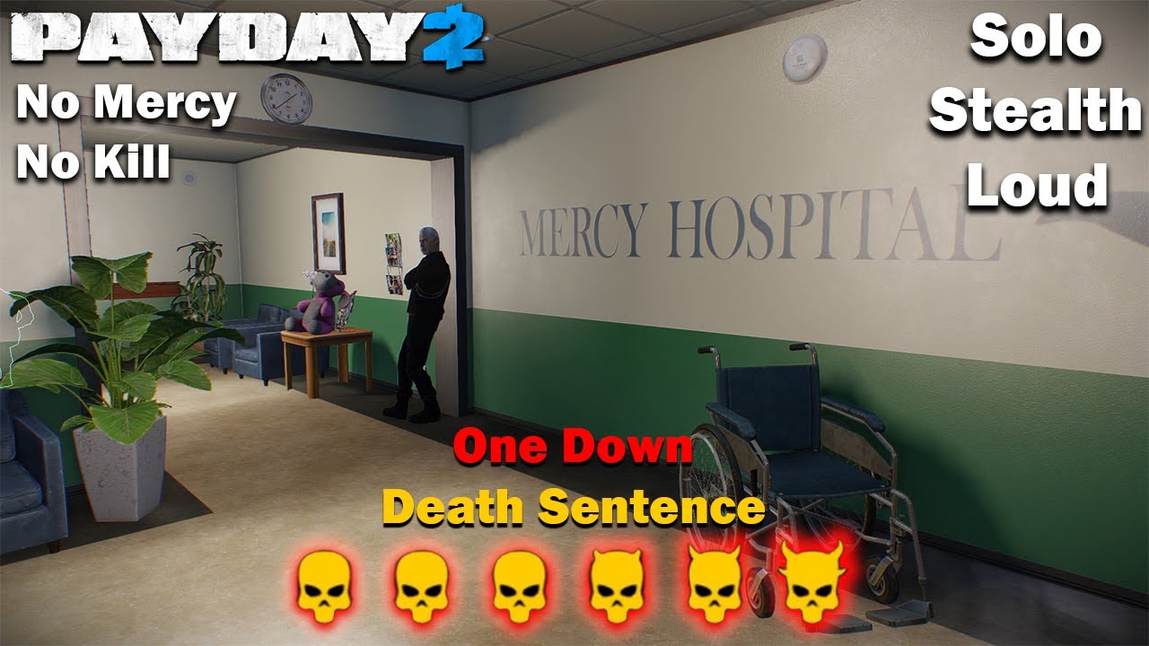 Payday 2 - Без жалости - Без убийств - DSOD - (СОЛО - СКРЫТО - ГРОМКОЕ)
