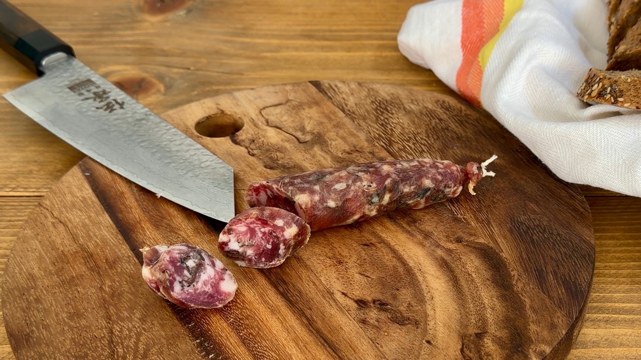 SALAMI WITH FRESH TRUFFLE! 🍄🥩 Homemade Truffle Salami